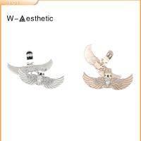 W-AESTHETIC จี้กระเป๋ารองเท้าส้นสูงแต่งงานหนีบรองเท้า1ชิ้นคลิปแวววาวเครื่องประดับรองเท้าหัวเข็มขัดคลิปเครื่องประดับ