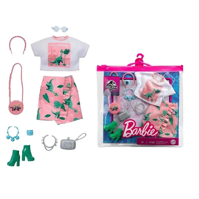 最安価格 Barbie Fashions Complete Looks of Doll Clothes Inspired by Popular  Brand Roxy Complete Look with Outfit ＆ Accessories for Barbie Dolls Gift  for Kid