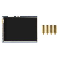 2.8-Inch 320x240 Resistive Touch Screen Display Black 262K Color LCD Module Expansion Board for