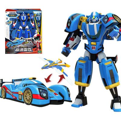 Big ABS Tobot Transformation Robot To Car Toy Korea Cartoon Brothers Anime Tobot Deformation Car Airplane Toys For Children Gift