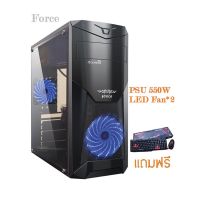 BESTSELLER อุปกรณ์คอม RAM ITSONAS ATX CASE FORCE CRYSTAL ACRYLIC (BLACK/BLUE) อุปกรณ์ต่อพ่วง ไอทีครบวงจร