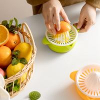 （HOT NEW）1PCJuicer Hand Squeezer SupplyLemon Squeezer พร้อมชามกรองน้ำผลไม้ในครัวเรือน MakerAccessories