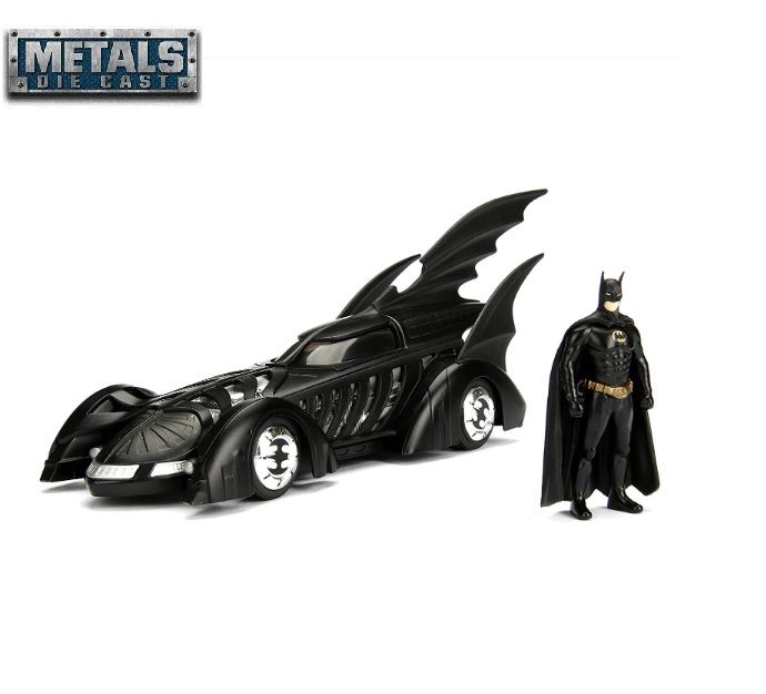 โมเดลรถของเล่น-jada-toys-no-98036-batman-forever-batmobile-amp-batman-figure-อัตราส่วน-1-24-รถเหล็กพร้อมฟิกเกอร์-ตัวละครดัง-สวยสมจริงน่าเก็บ-สะสม