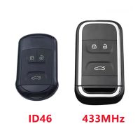 Keychannel รีโมท3กุญแจรถยนต์ปุ่มกด ID46 433Mhz Smart Fob Proximity Keylesgo สำหรับ Chery Tiggo 5 Tiggo 7/8 ARRIZO 5 6 7ระยะไกล