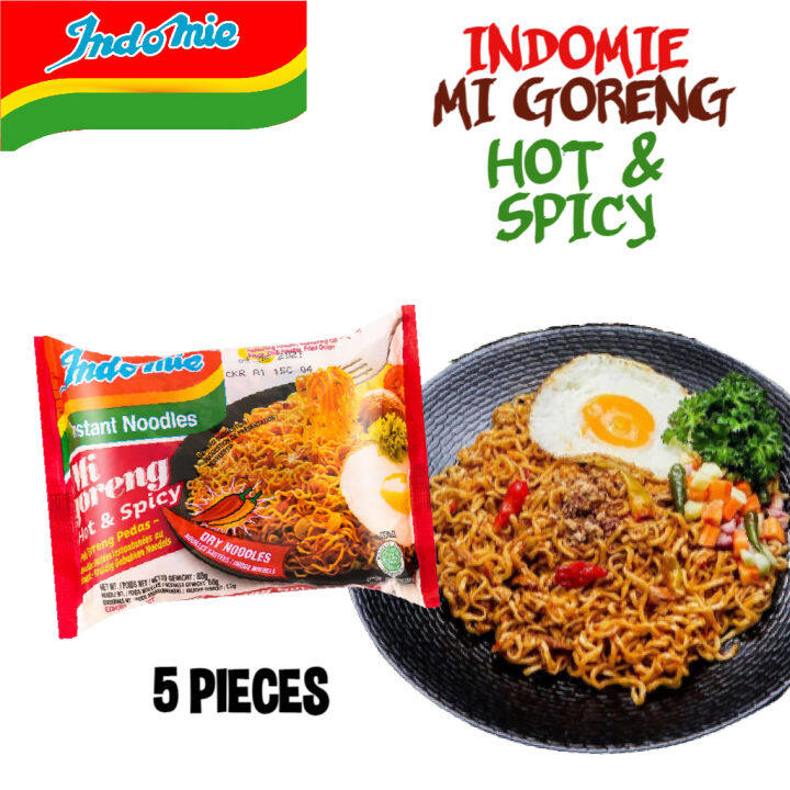 INDOMIE MI GORENG HOT SPICY FLAVOR G PCS Lazada PH