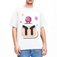 ญี่ปุ่น Vintage เกม Bomberman อุปกรณ์เสริมเสื้อยืดสำหรับผู้ชายผู้หญิง Vintage Cotton Tee เสื้อ Crewneck แขนสั้นฤดูร้อนเสื้อผ้า