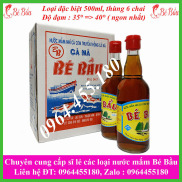 Nước mắm Bé Bầu loại Đặc Biệt chai miễn 500ml Win8786 thùng 6 chai