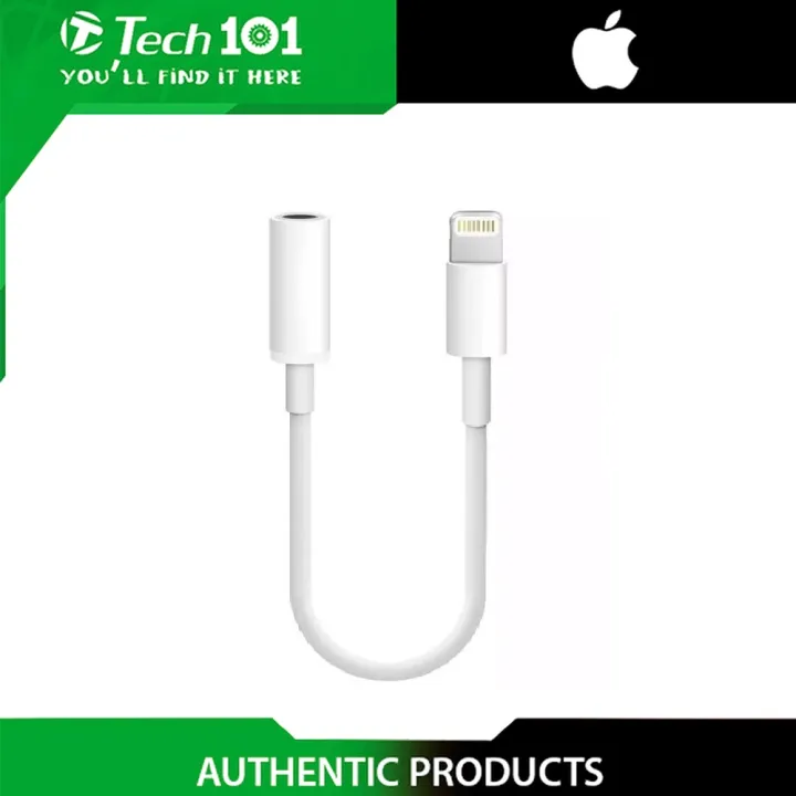 durable [T1] Lightning to Headphone Jack Adapter Lazada PH