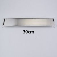 Brush gold Floor Drain 304 SUS floor Conceal drain long Linear drainage Channel drain for ho bathroom kitchen floor Black