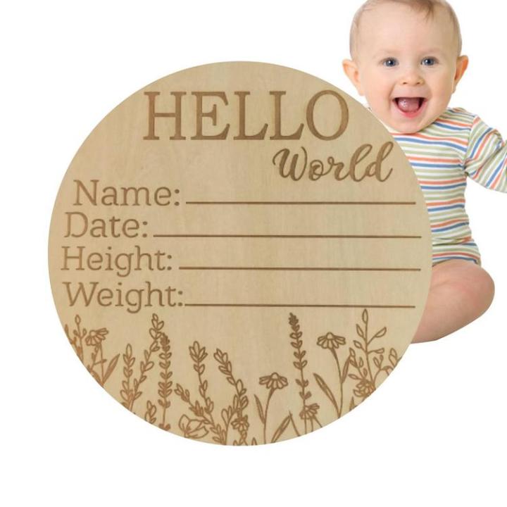 hello-world-newborn-sign-wooden-baby-announcement-sign-baby-birth-announcement-sign-newborn-announcement-sign-for-baby-shower-keepsakes-improved