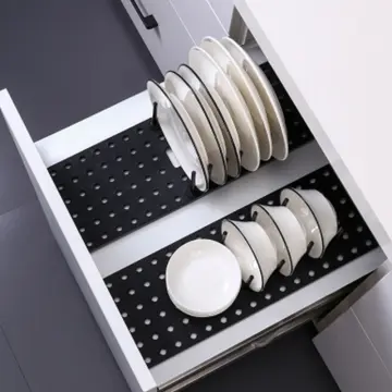 Shelf Cooking Dish Drainer Retractable Pot Lid Rack Stainless