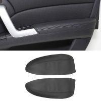 For Acura RDX 2007 2008 2009 2010 2011 2012 2Pcs Car Microfiber Leather Front Door Armrest Panel Cover Protective Trim