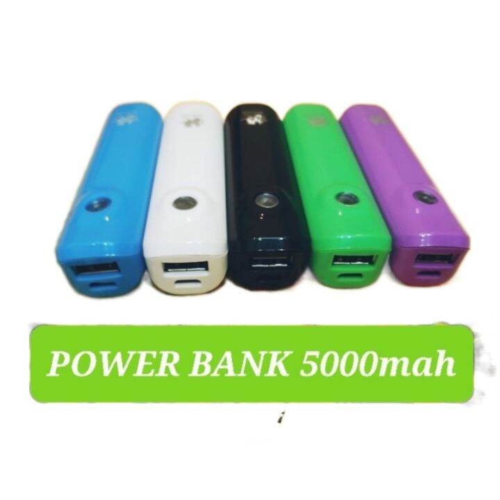 High Quality 5000mAh Small WANG Power Bank with free USB Cable