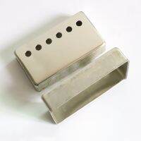 【LZ】▬✧  Donlis 50/52mm material de prata níquel cru captador de guitarra humbucker capa para captadores lp unplated