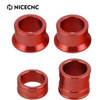 NICECNC มอเตอร์ครอสอะลูมิเนียมหน้าดุมล้อด้านหลังสเปเซอร์สำหรับฮอนด้า CRF450R 2004-2020 CRF450RX X CR125R CR250R 2004-2020 CRF250R