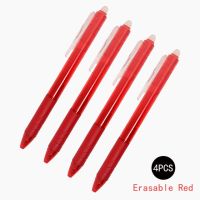 ชุดปากกาเจลลบได้สำนักงาน0.5มม. ปากกามหัศจรรย์ลบหมึกออกได้แท่งสำหรับเติมสีแดง/น้ำเงิน/ดำ/เครื่องเขียนในโรงเรียนหมึกปากกาสีเขียว