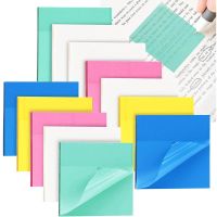 50 Sheets Transparent Notes Memo Posted It Planner Sticker Notepad Students Stationery School Supplies