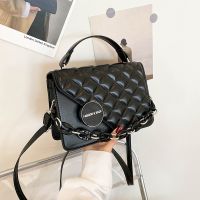 --238812Womens bag✣■ Popular feeling female package 2023 han edition single shoulder bag handbag texture fashion worn lings popular handbag