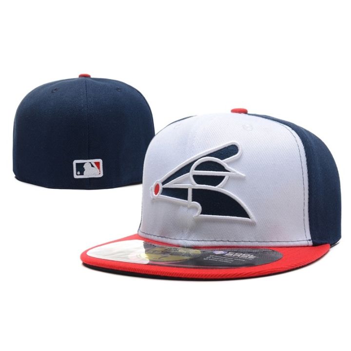 MLB NFL Original Fitted Closed Caps Embroidery Fully Enclose for