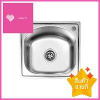 ซิงค์ฝัง 1หลุม DYNA HOME DH 5040IS สเตนเลสBUILT-IN SINK DYNA HOME DH 5040IS 1B STAINLESS STEEL **พลาดไม่ได้แล้วจ้ะแม่**