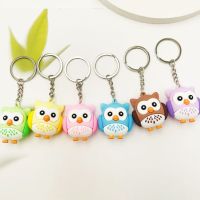 New keychain creative owl cute animal key pendant pendant student gift Key Chains