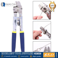 Realmote Stainless Steel Fishing Line Pliers Outdoor American Sea Fishing Crimping Tongs 8-type Aluminum Sleeve Aluminum Clip