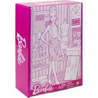 Original ตุ๊กตาบาร์บี้ของเล่น HDY90แฟชั่น Designer Pop Barbie Design Studio เสื้อผ้า Stylist Dress Up ชุดของเล่นสำหรับสาววันเกิด Gift