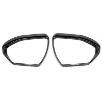 For NX4 2021 2022 Car Side Rearview Mirror Rain Eyebrow Cover Trim Shade Guard Accessories, Carbon Fiber