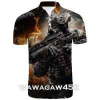 2023 NEW Style Full Sublimation Call Duty POLO T-shirts Tshirt Size S- polo Short Sleeve Tee 04，Can be customization