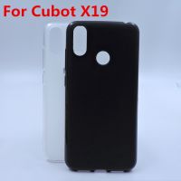 Matte Soft TPU Case For Cubot X19 Silicone Ultra Thin Slim Back Cover Rechargeable Flashlights