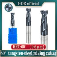 【LZ】□℗  Endmills Alloy Carbide Tungsten Steel Milling Cutter End Mill HRC60 2 Flute 4mm 6mm 8mm 10mm 12mm 16mm 18mm Metal Cutting Cutter