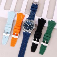 Silicone wristband for Tissot PRX strap Super Player T137.407/410 waterproof silicone watchband raised mouth 27 x 12mm bracele