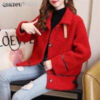 ☁❄17fw4676แจ็กก้าพารามัลเฮอร์กแลมส์วอลซ่าแบบเรียบง่ายลายการ์ตูน