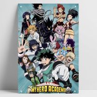 Ready Stock Ps4 Switch Game My Hero Academia Poster Tin Painting Tin Sign Metal Sign Vintage Metal Poster Home Wall Decoration - K61 Size: 20cm X 30cm（Contact the seller, free customization）