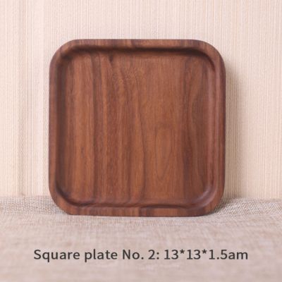 Wooden Serving Tray Tableware Plate for Snacks Dessert Food Storage Tea Coffee Breakfast Tray Ho Home Wood Serving Trays