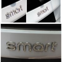 For Mercedes Smart 453 Fortwo Forfour Car Styling Car Sticker Bling Shiny Auto Tail Body Paste Decal Film Decoration Accessory