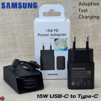 ที่ชาร์จ Samsung 15W ใหม่ หัวชาร์จ Usb-C (EU) สายชาร์จ Type-C Adaptive Fast Charging การชาร์จด่วนแบบพิเศษ ซัมซุง