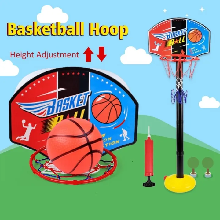 kids mini basketball Stand set Adjustable Basketball Board Indoor