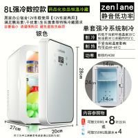 Mini Mini Car Fridge Dual-Use Small Bedroom Dormitory Rental Room Student Refrigeration Single Cosmetics Heating and Cooling Box