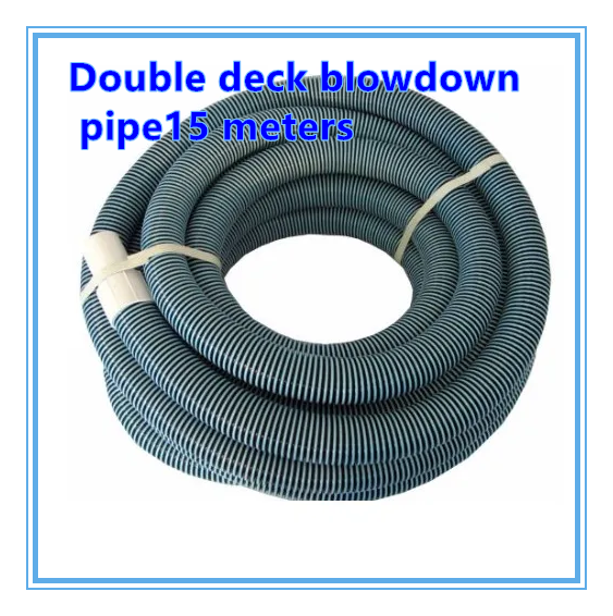 BABEDUO HeavyDuty Swimming Pool Vacuum Hose 50 ft (15.2m) with Swivel