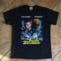 เสื้อยืดพิมพ์ลายสำหรับ6XL 5XL 4XL พิมพ์ซ้ำ ~ VTG แบบทีมคู่เดนนิสร็อดแมนฌอง Claude Van Damme เสื้อเชิ้ตพลัสไซส์ของขวัญที่ดีที่สุด