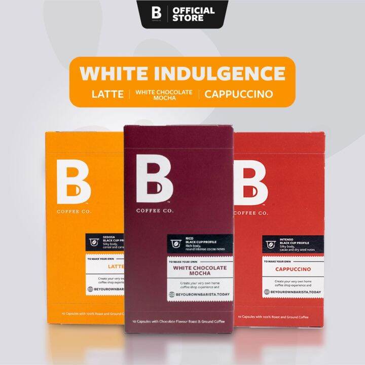 [Bundle Pack] B Coffee Co. White Indulgence Bundle Pack - 3 Assorted ...