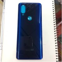 ใหม่สำหรับ Motorola One Vision เคสฝาครอบด้านหลังกระจกหลังที่อยู่อาศัยสำหรับ Moto One Vision/ ฝาครอบ P50