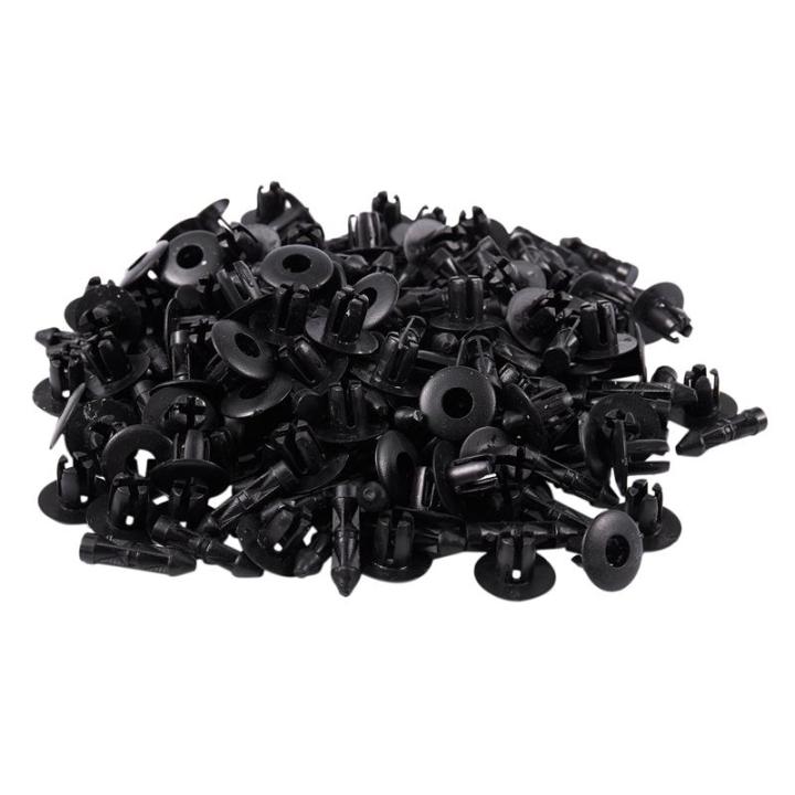 7mm Hole Plastic Rivets Fastener Auto Car Fender Bumper Push Clips 100 Pcs Lazada Indonesia 