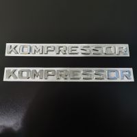 【cw】 KOMPRESSOR Emblem Badge Car Sticker Decal for CL55 S55 SLK 200 SLK230 Logo ！