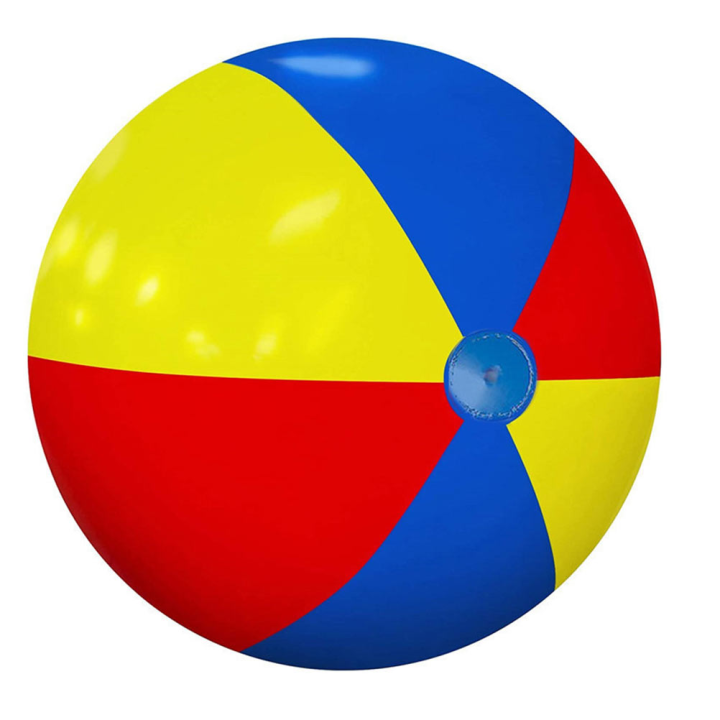 Water PVC Beach Ball Colorful Toy Large Inflatable Balls Pool Football ...