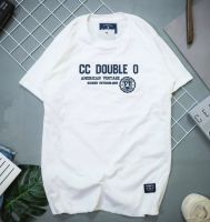 ?เสื้อยืดแขนสั้น งานป้าย งานปัก CC-OO No.44 ผ้า Cotton 100% ใส่ได้ทั้งชายและหญิง (S M L XL)