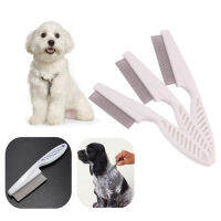 Comfort Head Lice Comb Metal Nit Hair Fine Toothed Flea Flee With Handle For Cat Dog