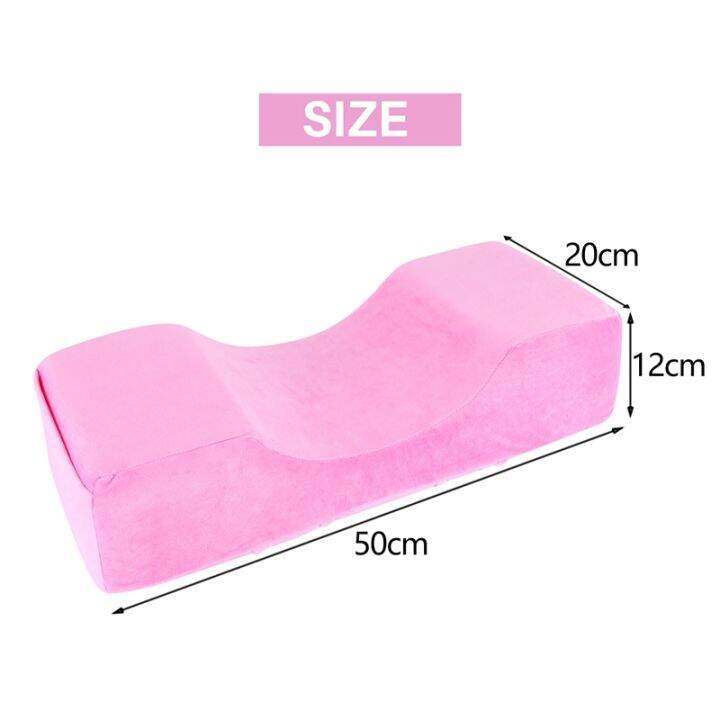 eyelash-extension-pillow-flannel-salon-lash-pillow-makeup-tools-grafting-eyelash-pillow-ergonomic-support-extension-curve-salon