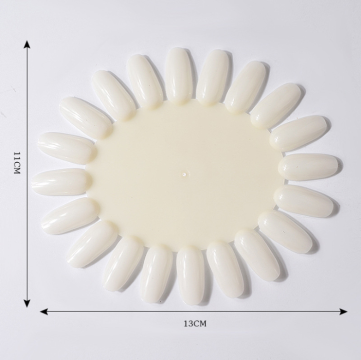 ชาร์ตสีทาเล็บ-ที่ลองเล็บ-chart-ชาร์ตสี-วงรี-20สี-สีทาเล็บสำหรับทาสีให้ลูกค้าเลือก